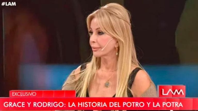 Graciela Alfano sobre Rodrigo: "Vivimos un romance intenso"