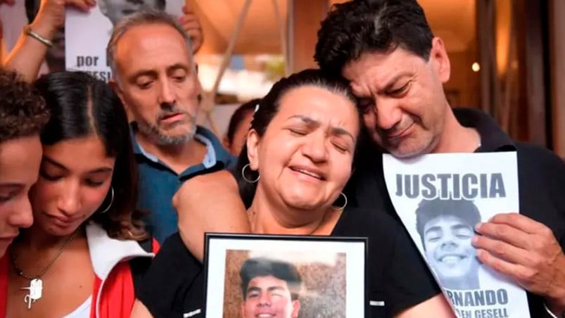 Graciela y Silvino, los padres del joven asesinado por una patota.