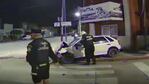 Gran operativo cerrojo para detener a un automovilista. Foto: captura de pantalla 911