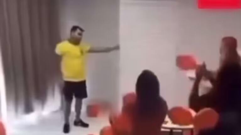 Gran sorpresa en un motel de Brasil.