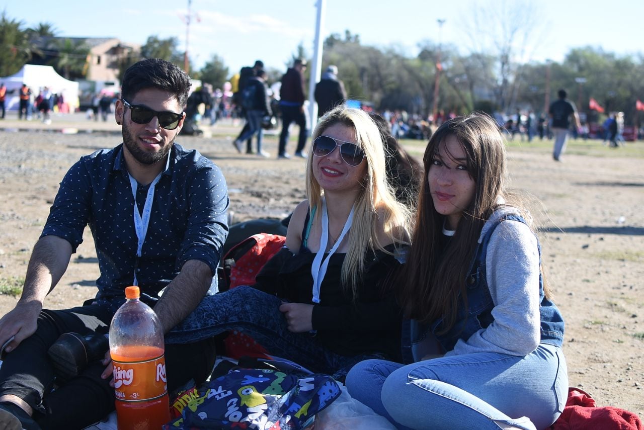 Grandes y chicos disfrutan del día en el Parque de Asistencia. Foto: Lucio Casalla / ElDoce.tv