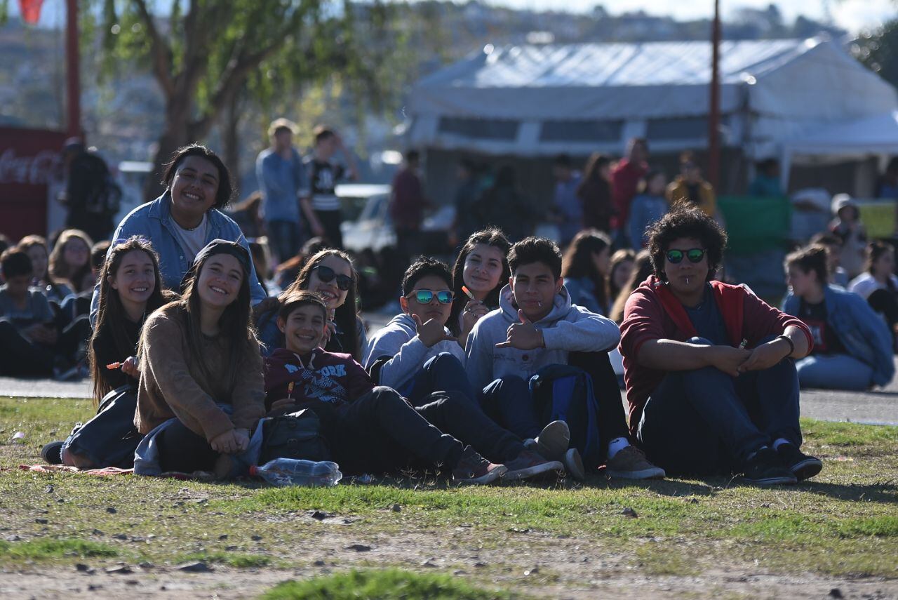 Grandes y chicos disfrutan del día en el Parque de Asistencia. Foto: Lucio Casalla / ElDoce.tv