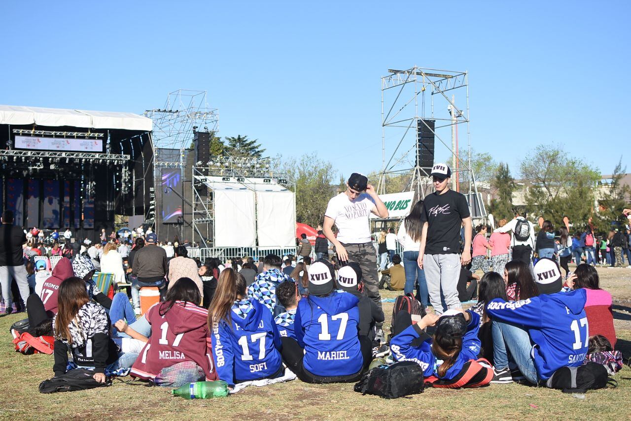 Grandes y chicos disfrutan del día en el Parque de Asistencia. Foto: Lucio Casalla / ElDoce.tv