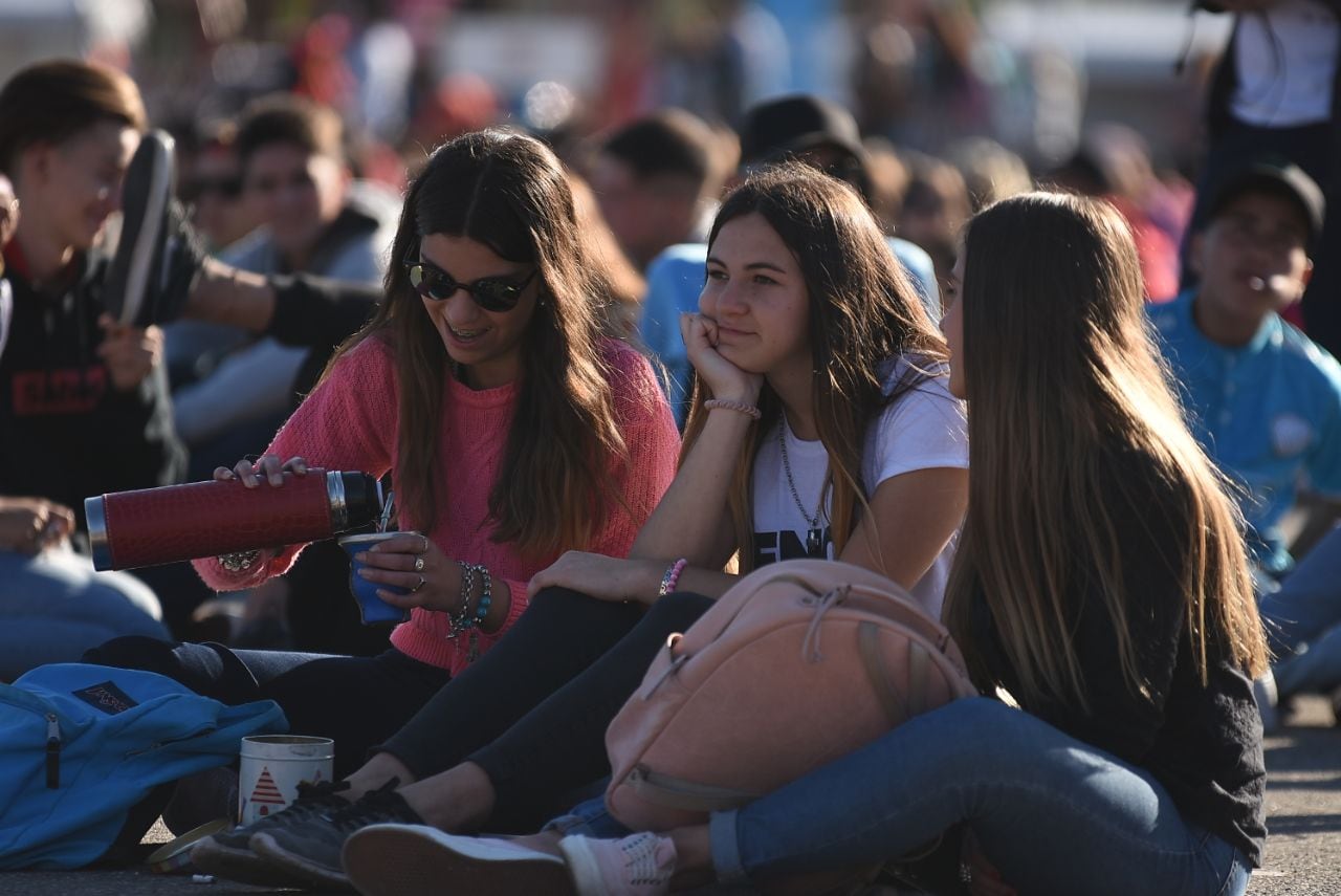 Grandes y chicos disfrutan del día en el Parque de Asistencia. Foto: Lucio Casalla / ElDoce.tv