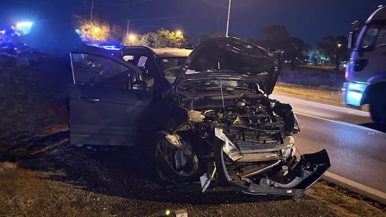 Grave accidente en la ruta 8.