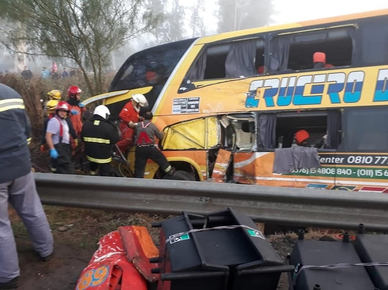 Grave accidente vial en La Francia