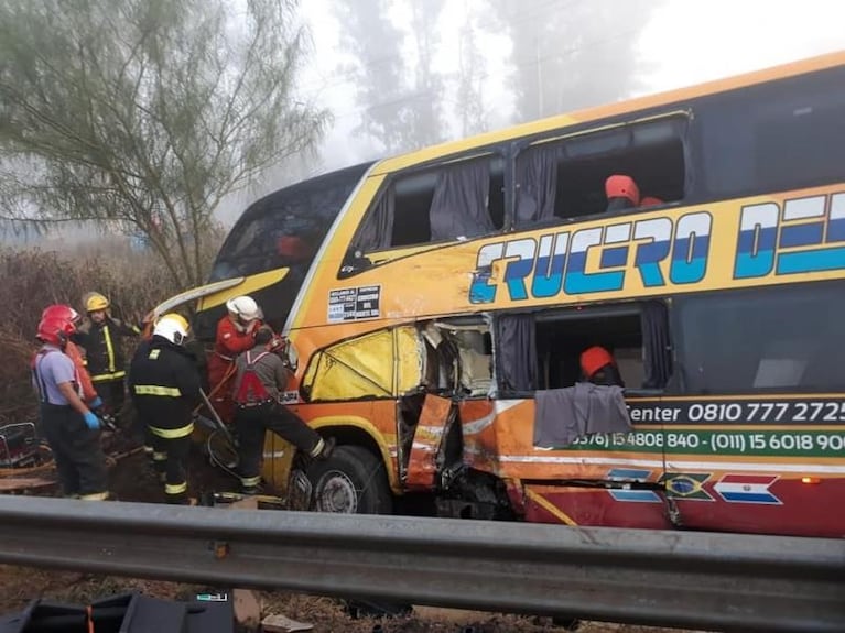 Grave accidente vial en La Francia