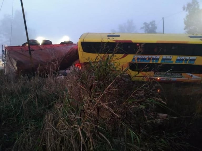 Grave accidente vial en La Francia