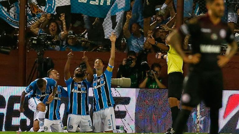 Gremio festejó en la Fortaleza.