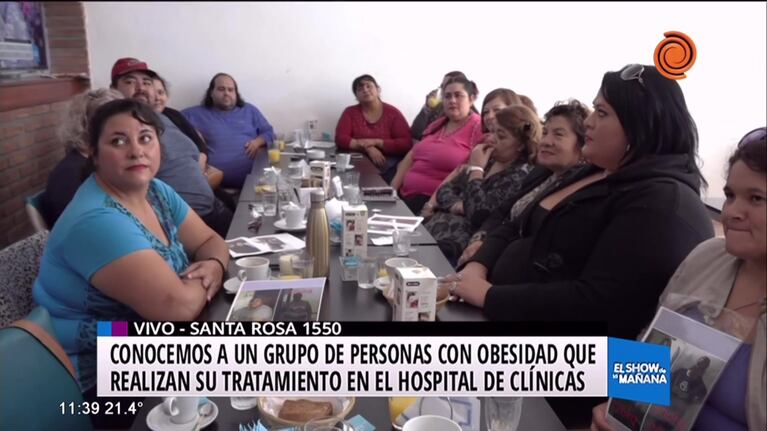 Grupo de Obesidad reclaman por espacio en el Hospital de Clínicas