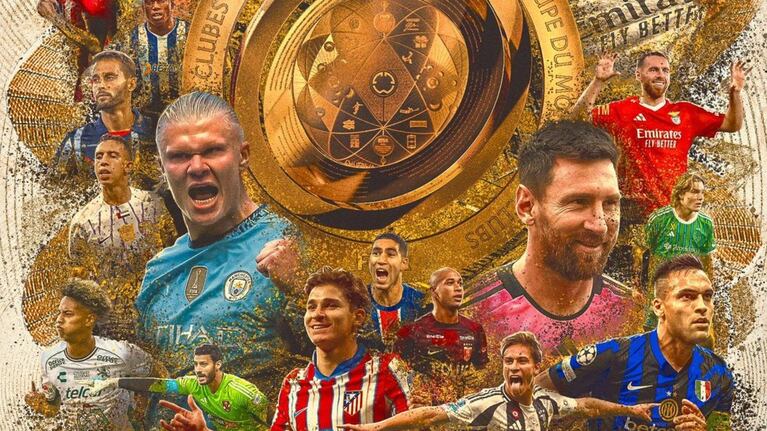 Grupos dispuestos para el Mundial de Clubes 2025.