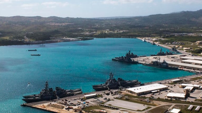Guam es una poderosa base militar norteamericana.