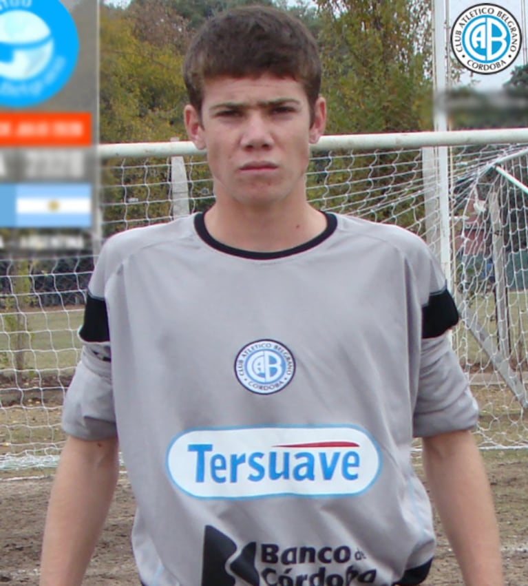 Guido Herrera hizo inferiores en Belgrano e integró el plantel de Primera.