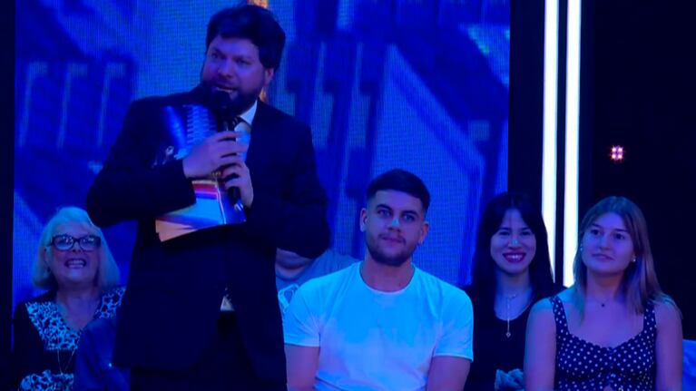 Guido Kaczka no podía creer lo que ocurría.