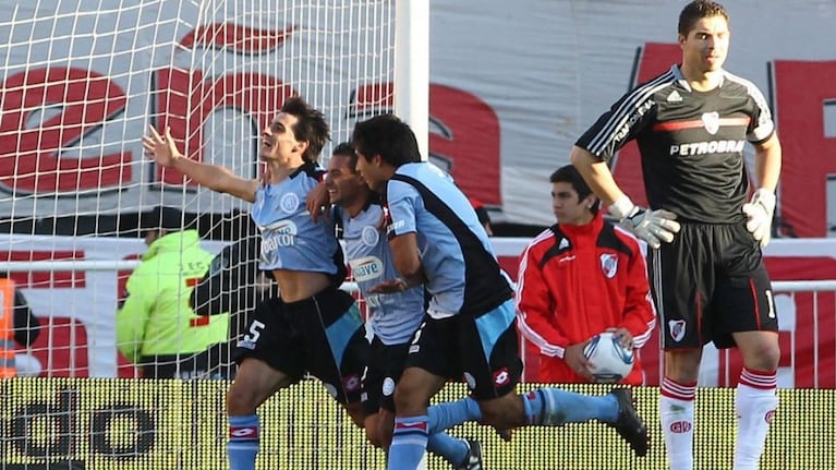 Guille Farré marcó el 1 a 1 en el Monumental y sentenció a River a la B.
