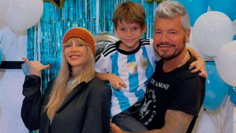 Guillermina Valdés y Marcelo Tinelli festejaron juntos el cumple de Lolo.