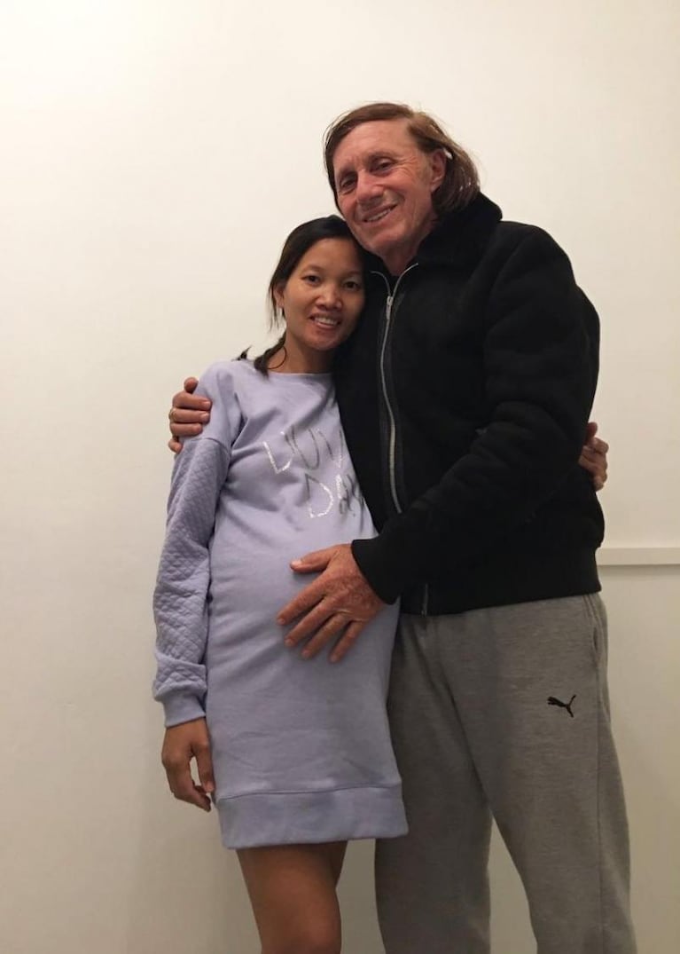 Guillermo Vilas fue papá de su primer hijo varón a los 64 años