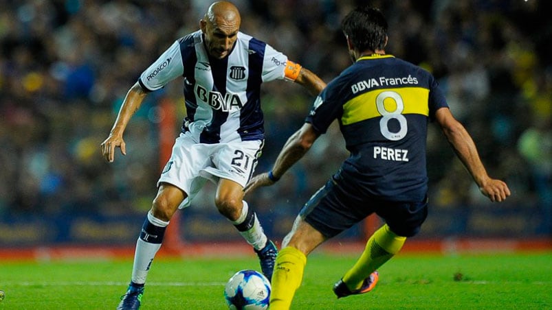 Guiñazú fue el estandarte del mediocampo de la T . Foto: Prensa Talleres.