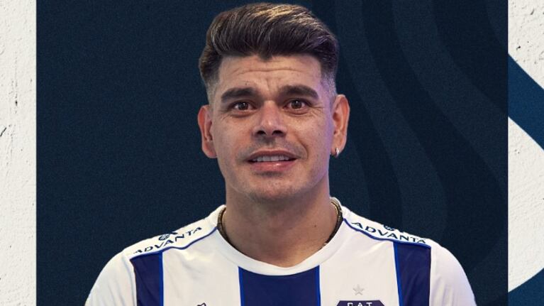Gustavo Bou llegó a Talleres desde el fútbol de Estados Unidos.
