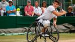 Gusti puso el corazón para ser finalista en Wimbledon.