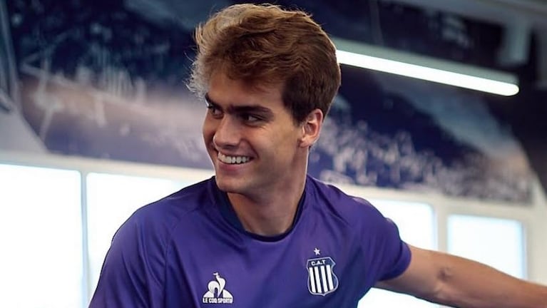 Guth ya entrenó con sus compañeros en Talleres.
