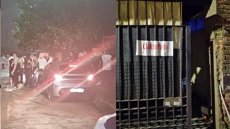 Había más de 700 personas en la fiesta clandestina. (Fotos: Policía de Córdoba)