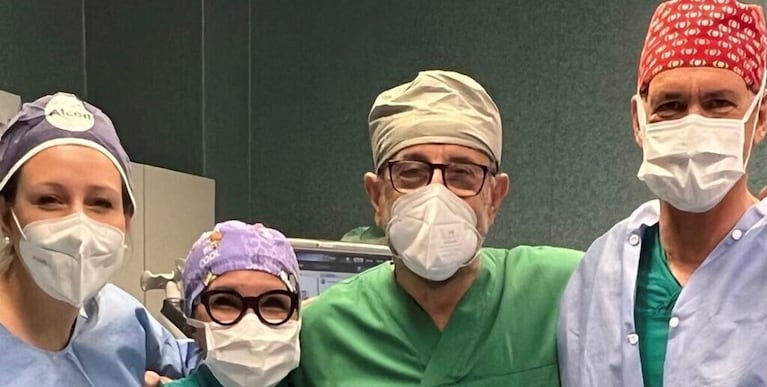 Había quedado ciega y recuperó la vista cinco años después tras una cirugía inédita