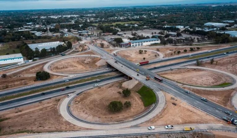 Habilitan el distribuidor de Camino a San Carlos-avenida O'Higgins y Circunvalación