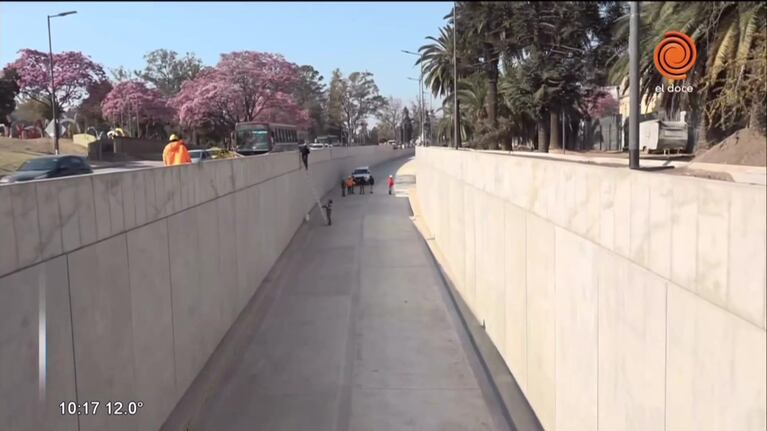 Habilitarán este lunes el túnel de Plaza España