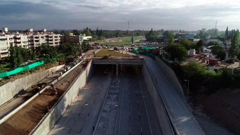 Habilitaron el nuevo tramo y el túnel en avenida Circunvalación