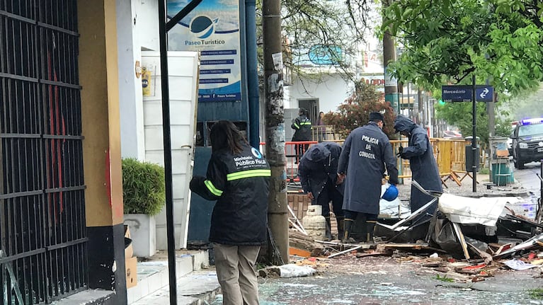 Habló el dueño de la pizzería que explotó en Av. Fuerza Aérea