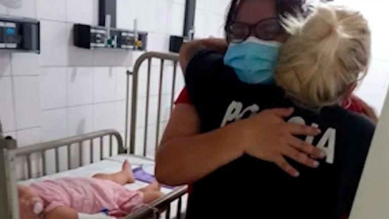 Habló la oficial que salvó a una beba en Buenos Aires: "Me olvidé que era policía"