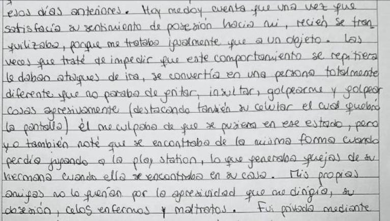 Habló Nahir Galarza y se conoció parte de su diario íntimo