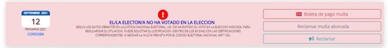 Habrá multa por no votar en las Paso: de cuánto es y quiénes están exentos