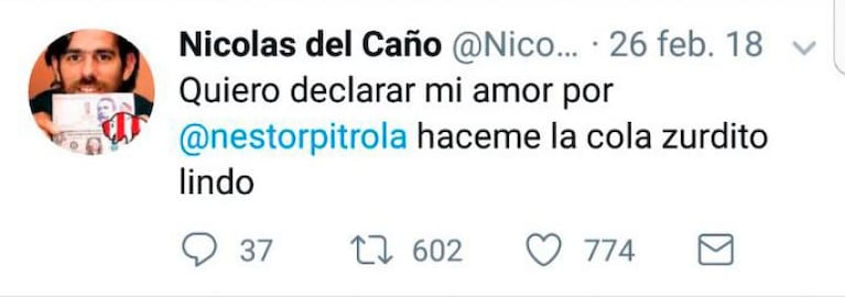 Hackearon el Twitter de Del Caño y escribieron groserías sobre el aborto