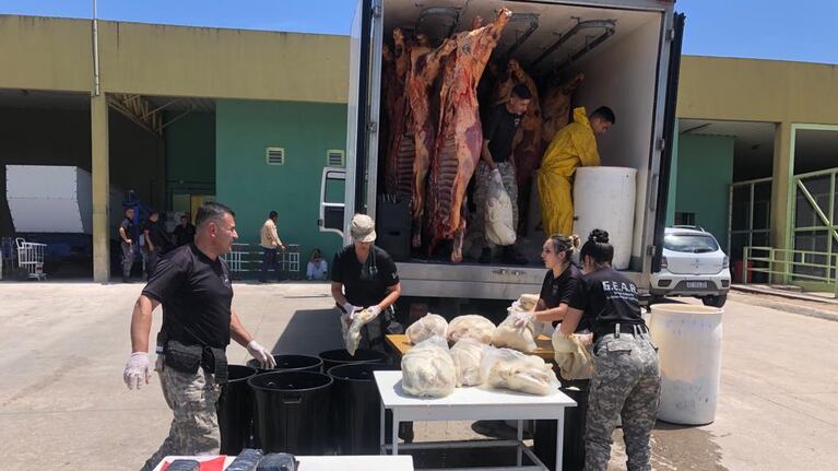 Hallaron más de $600 mil en efectivo.