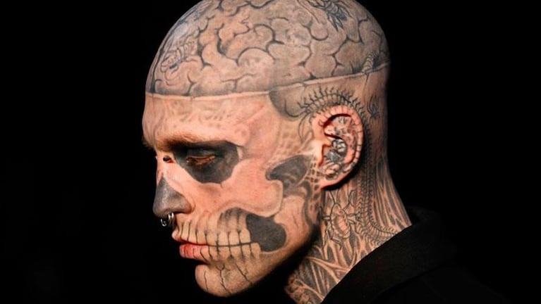 Hallaron muerto a Zombie Boy, el amigo tatuado de Lady Gaga