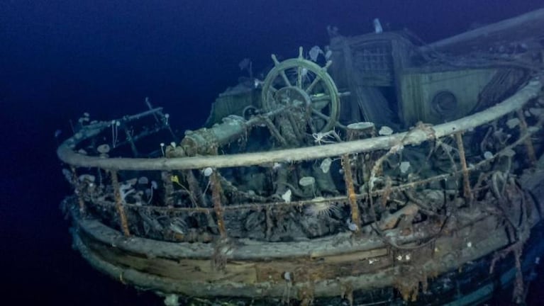Hallaron restos del Endurance, el mítico barco hundido en 1915 en la Antártida