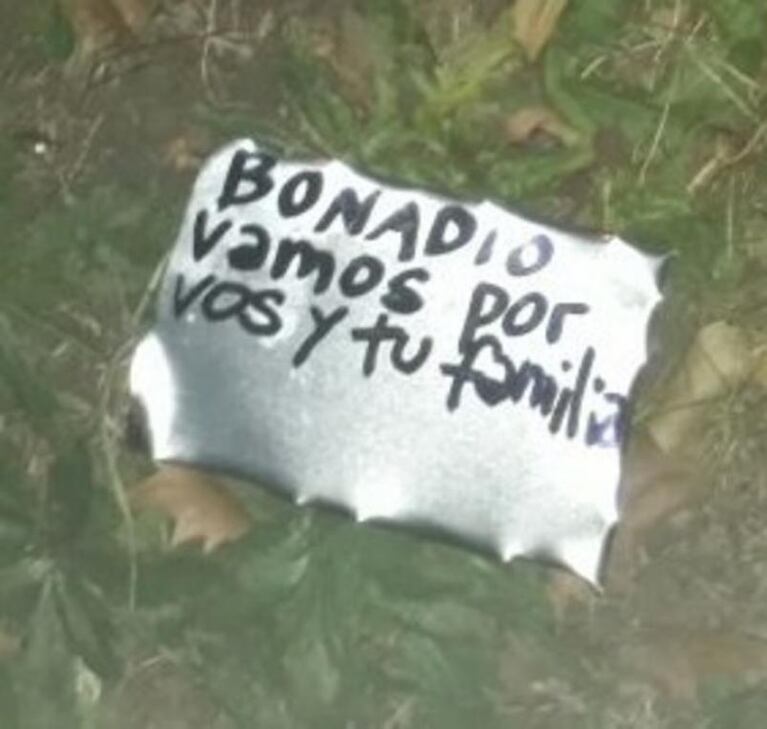 Hallaron una bomba casera con amenazas contra Bullrich y Bonadio