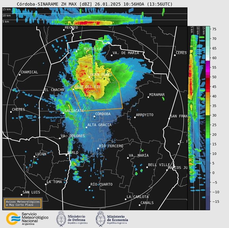 Hasta cuándo y dónde lloverá en Córdoba tras el temporal en las Sierras