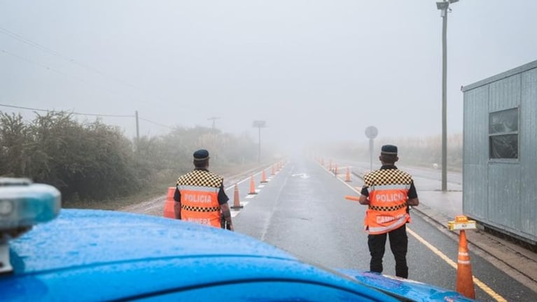 Hay bancos de niebla y lluvias en varios sectores de la provincia.