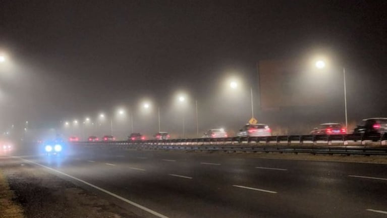 Hay bancos de niebla y se desarrollan lloviznas en algunos sectores de la provincia.