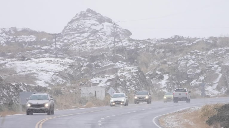 Hay chances de nevadas en Córdoba.
