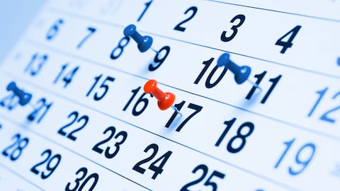 Hay pocos feriados de cara a fin de año.