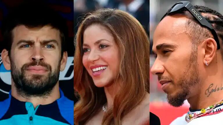 Hay rumores de romance entre Hamilton y Shakira.