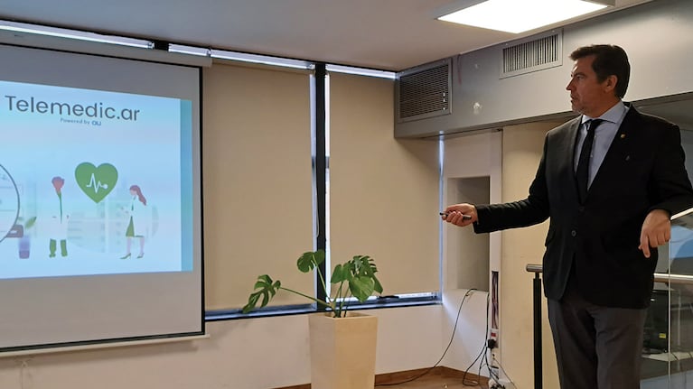 Héctor Rolando Oviedo, presidente del Consejo de Médicos de la Provincia de Córdoba.