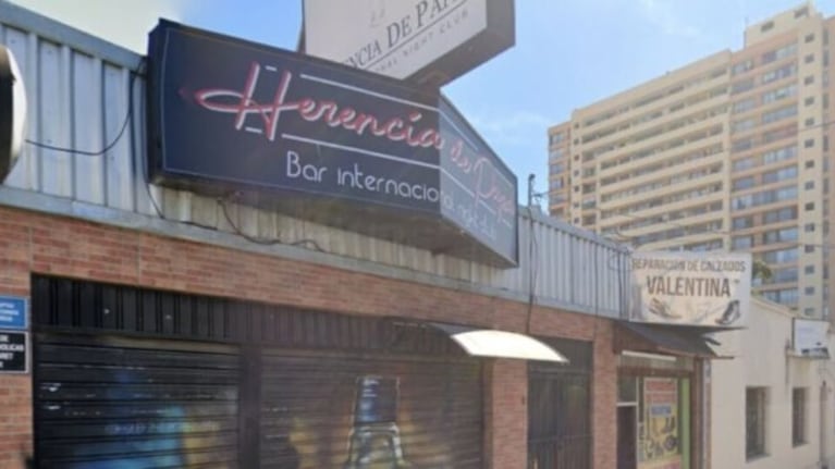 "Herencia de Papá", el night club donde el hombre pasó dos días gastando dinero.