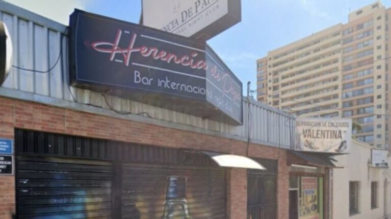 "Herencia de Papá", el night club donde el hombre pasó dos días gastando dinero.