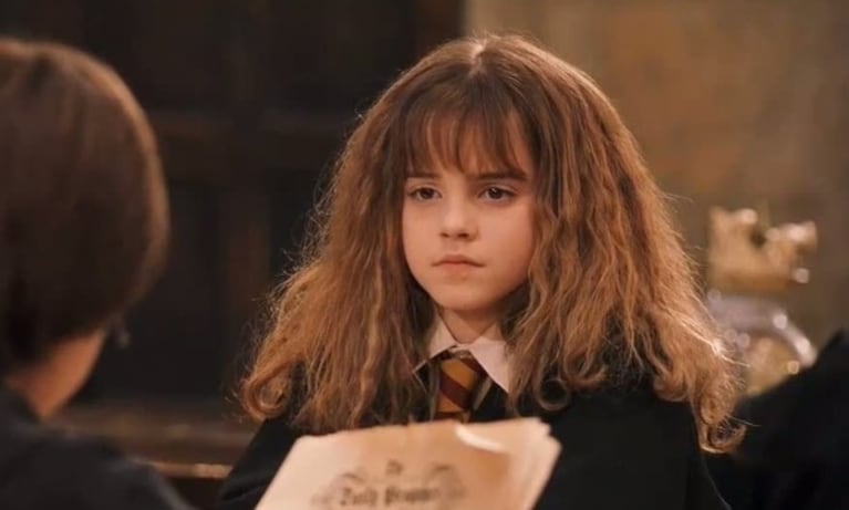 Hermione, la mejor amiga de Harry Potter.