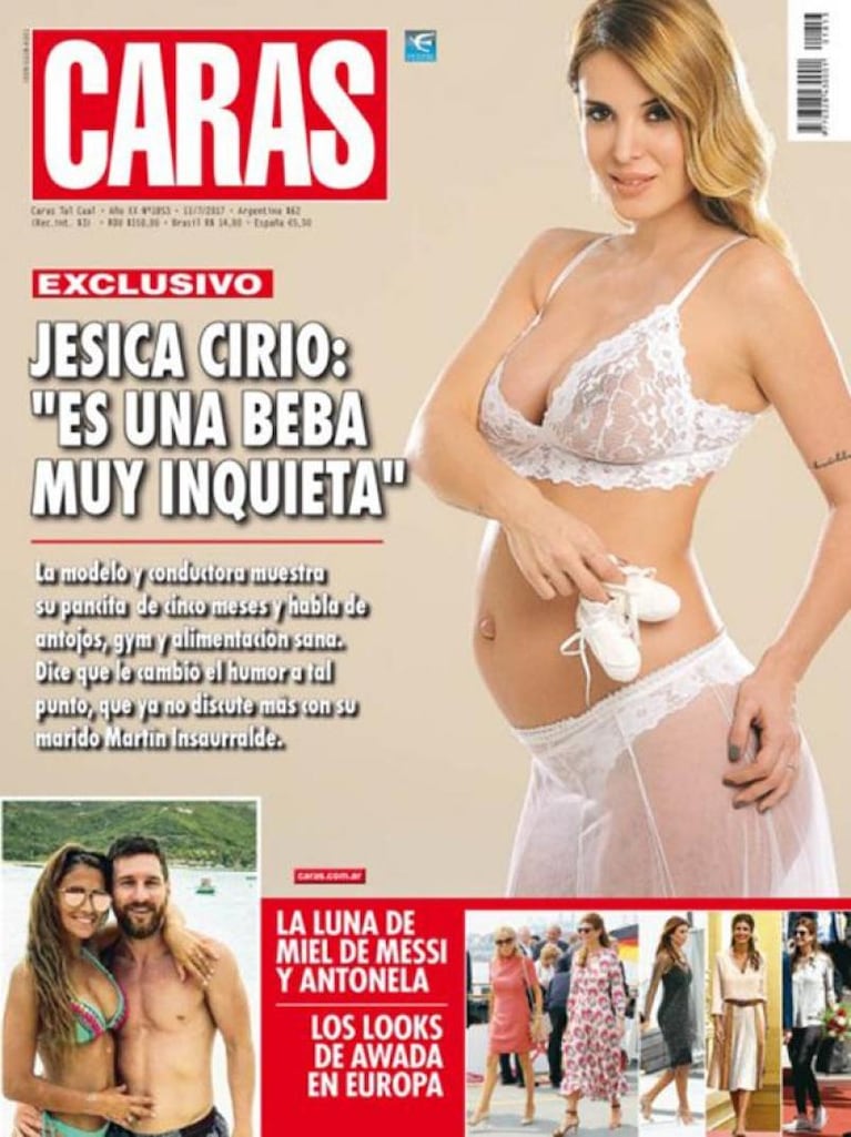 ¡Hermosa pancita! Jésica Cirio confirmó el sexo de su bebé